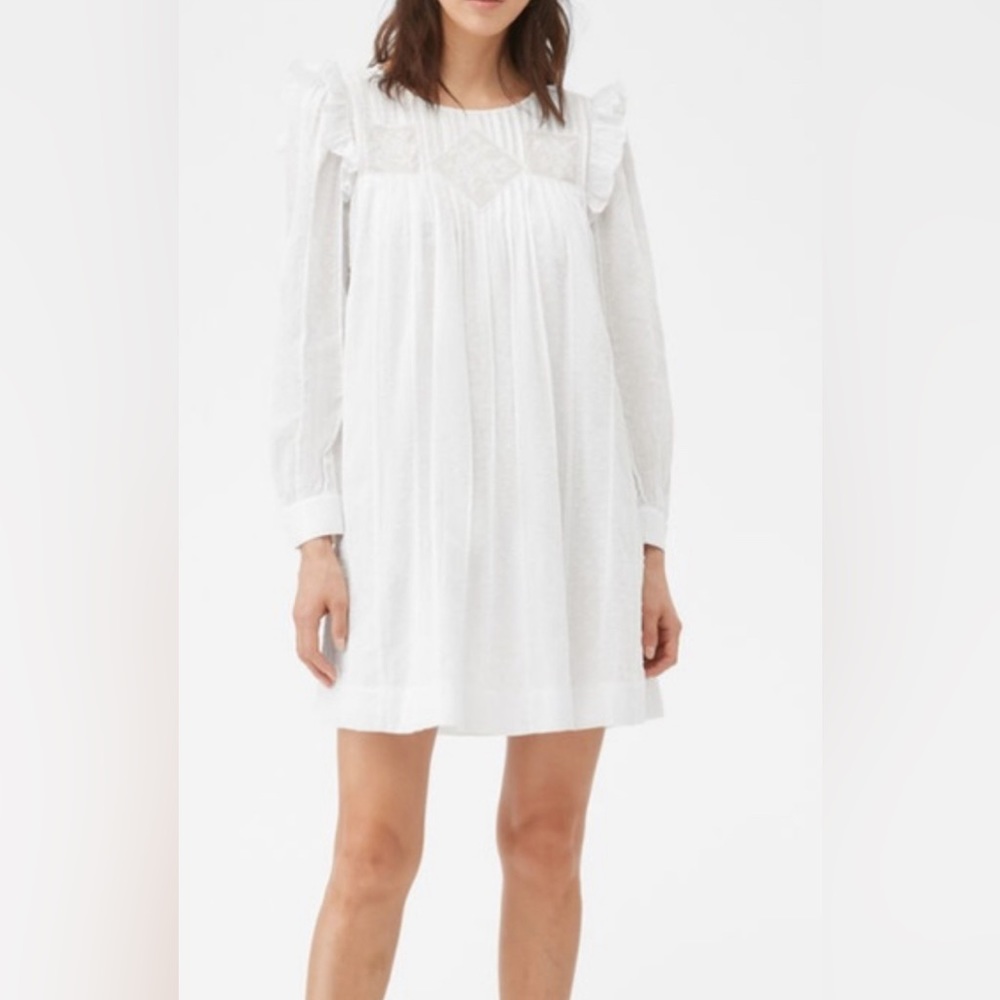 Rebecca Taylor La Vie beautiful white dress women’s size small NWOT